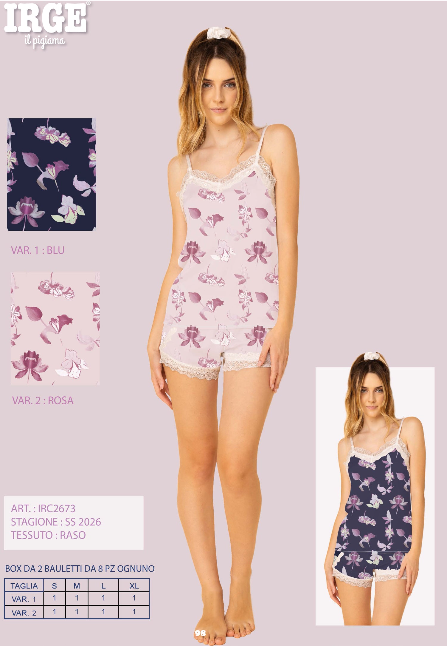 pigiama donna raso