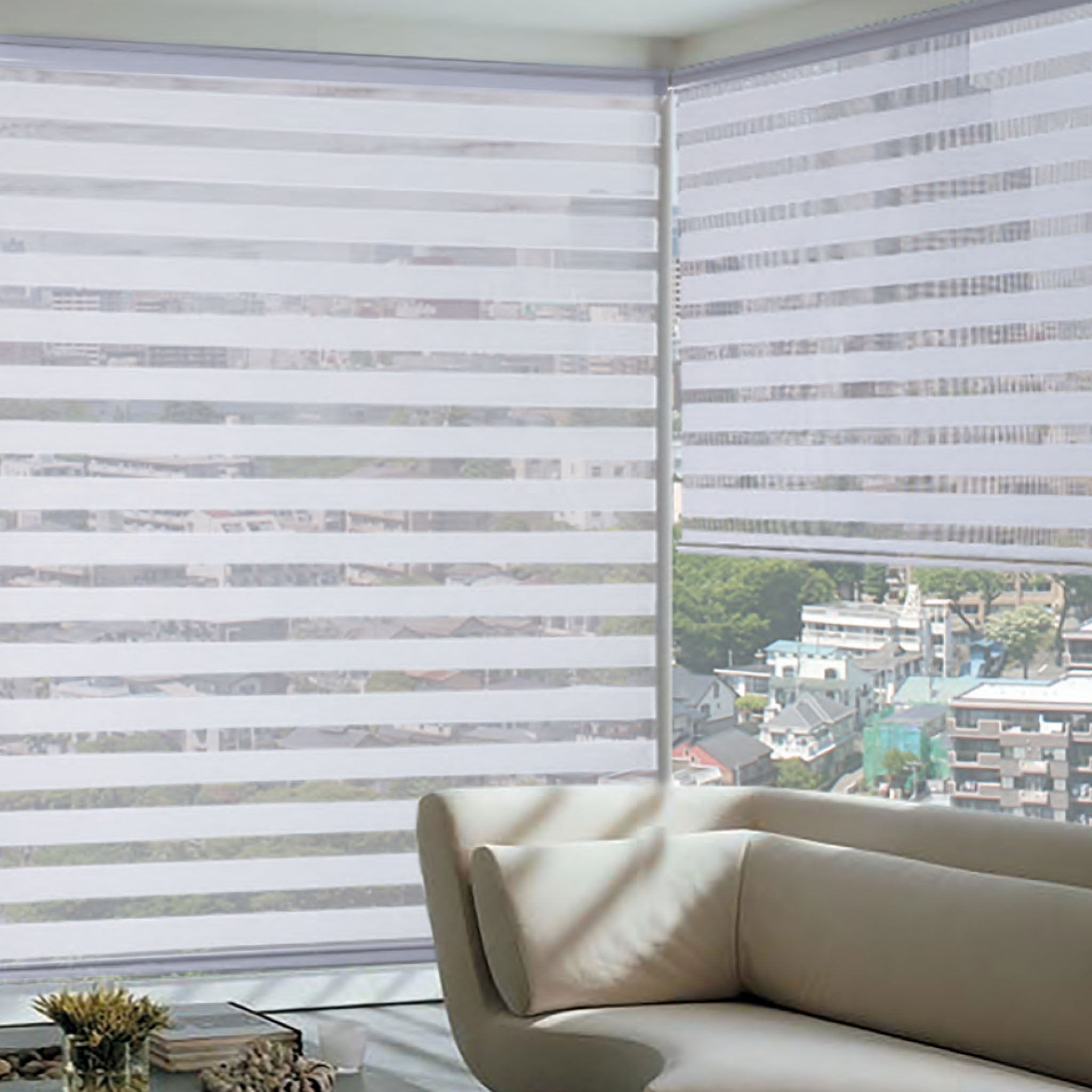 Tenda a rullo Day &amp; night oscurante 240x280 per tutti gli ambienti Linea oro