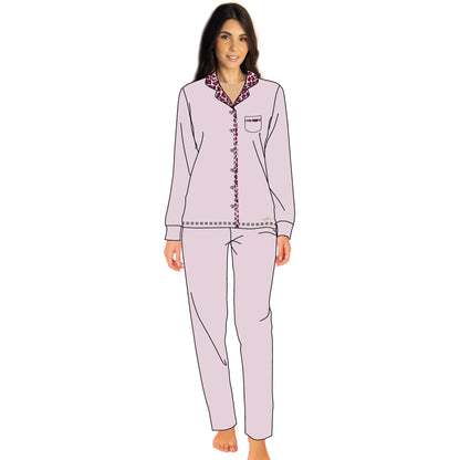 pigiama donna in caldo cotone