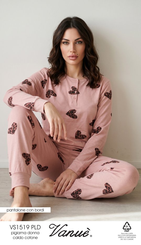 pigiama lungo donna