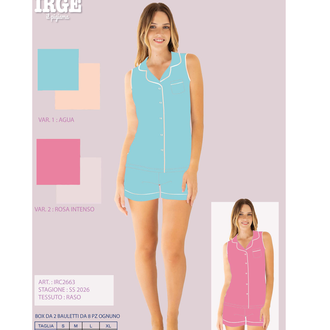 pigiama donna raso