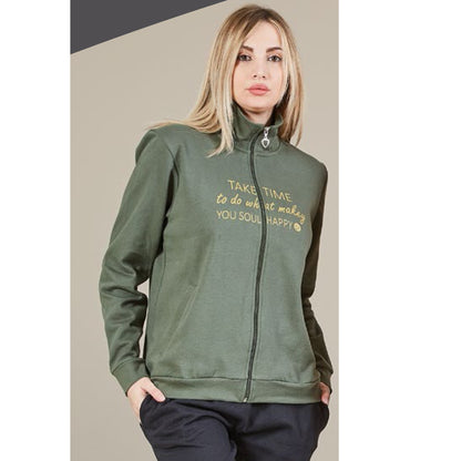 Tuta donna felpa full zip Nazareno Gabrielli