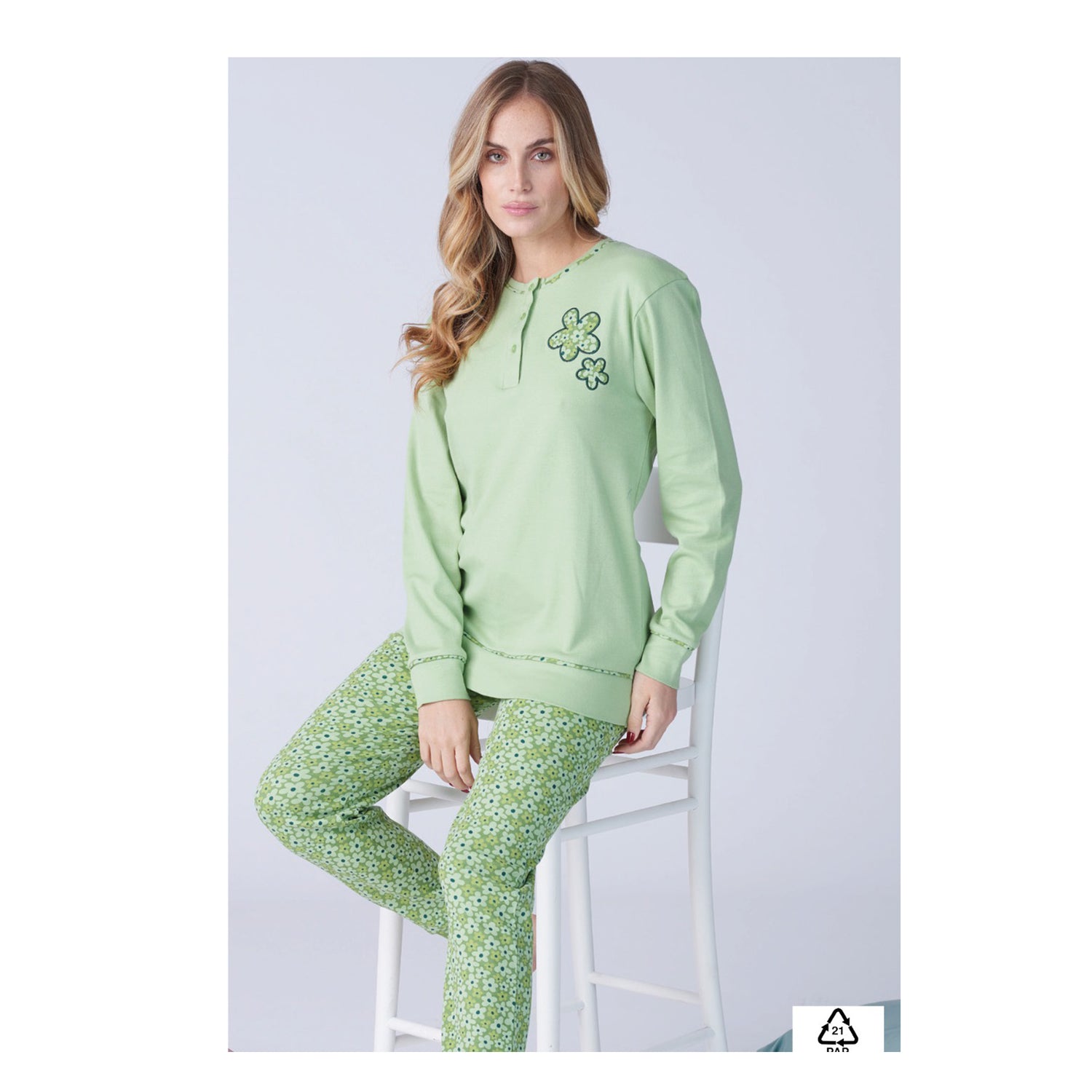 pigiama donna in caldo cotone