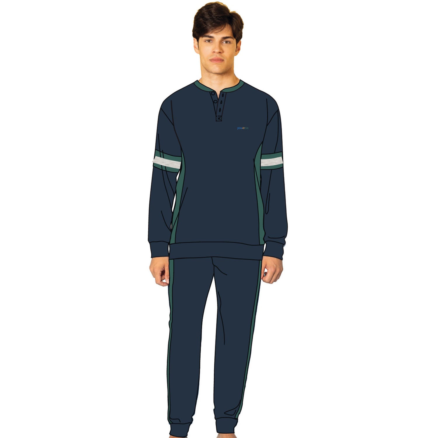 pigiama ragazzo caldo cotone