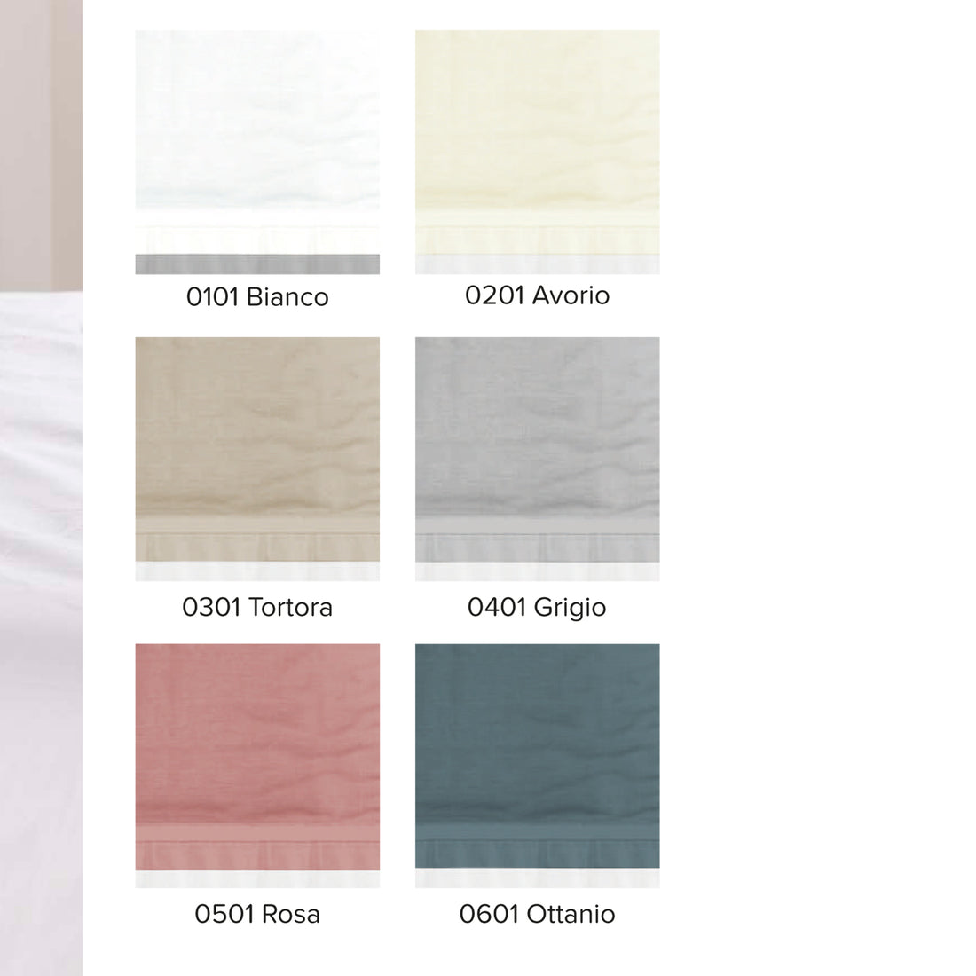 serene completo letto percalle