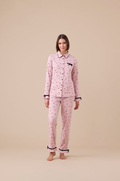 pigiama donna caldo cotone