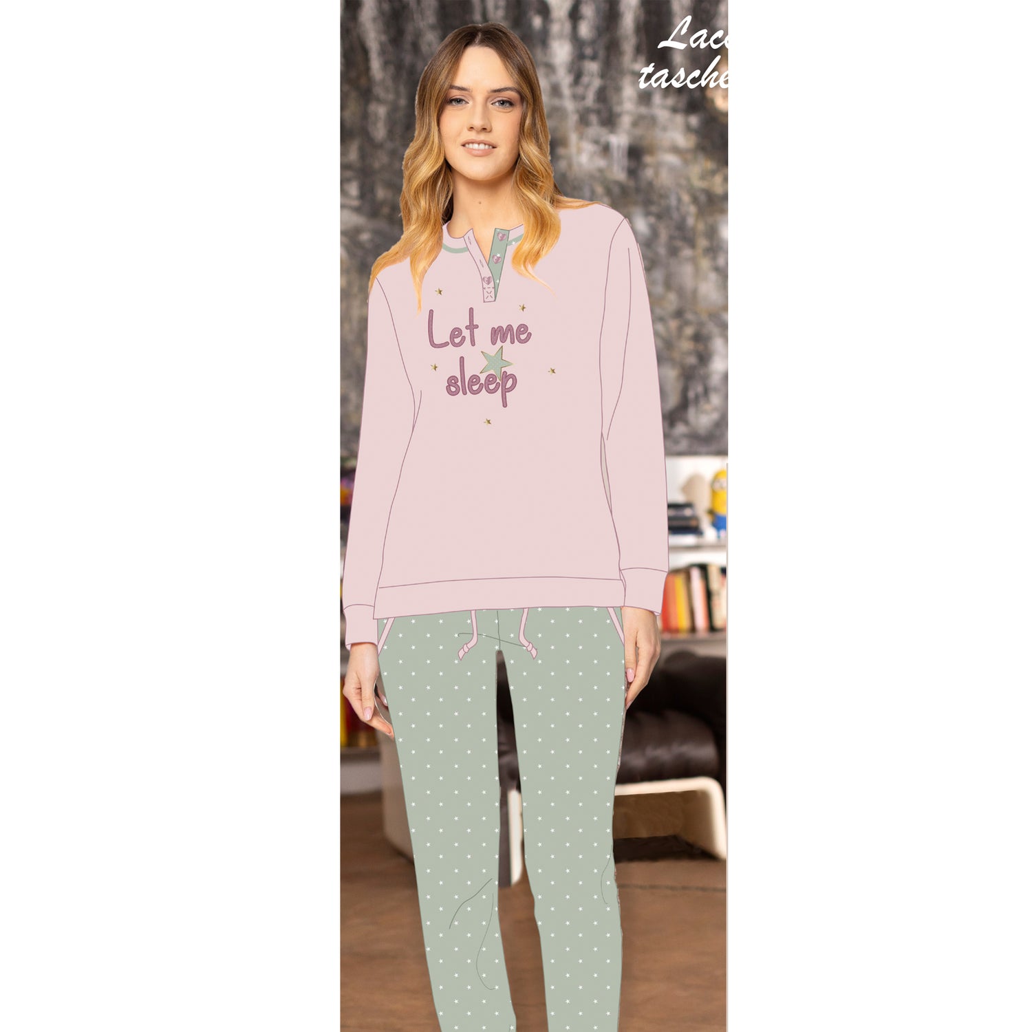 pigiama donna caldo cotone