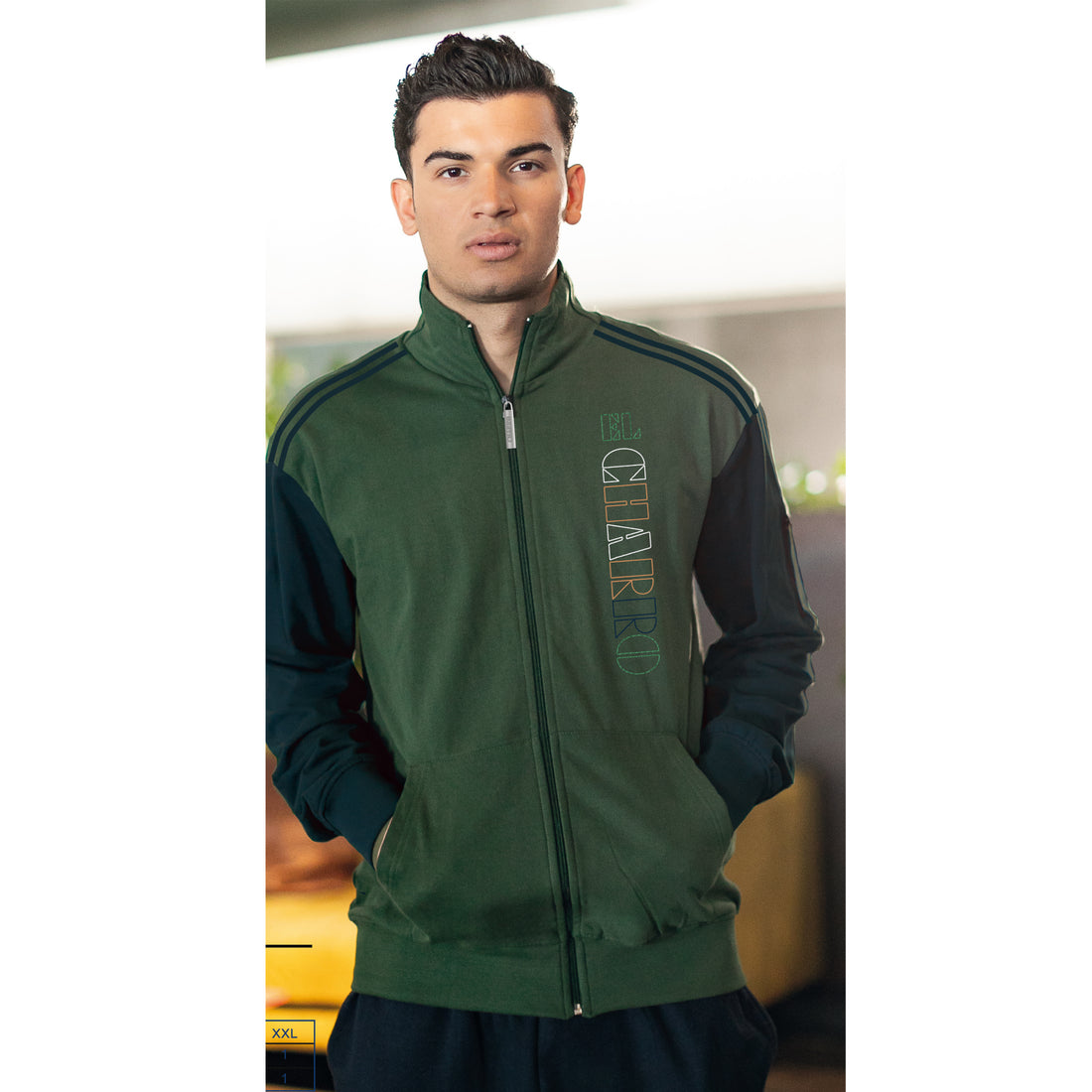 tuta felpa full zip uomo