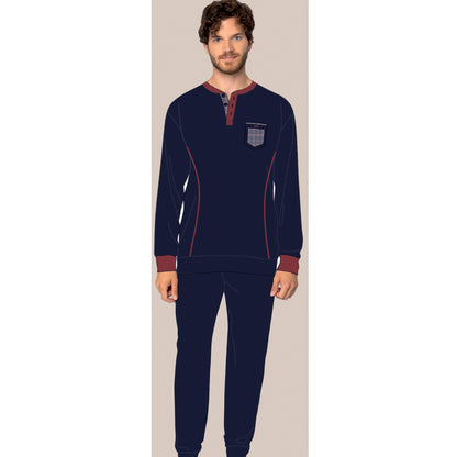 pigiama uomo caldo cotone