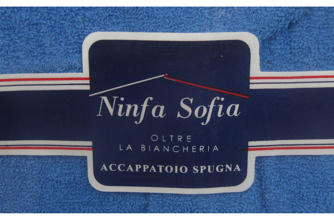 Accappatoio spugna bambino/a 450 grammi NinfaSofia 100% cotone.